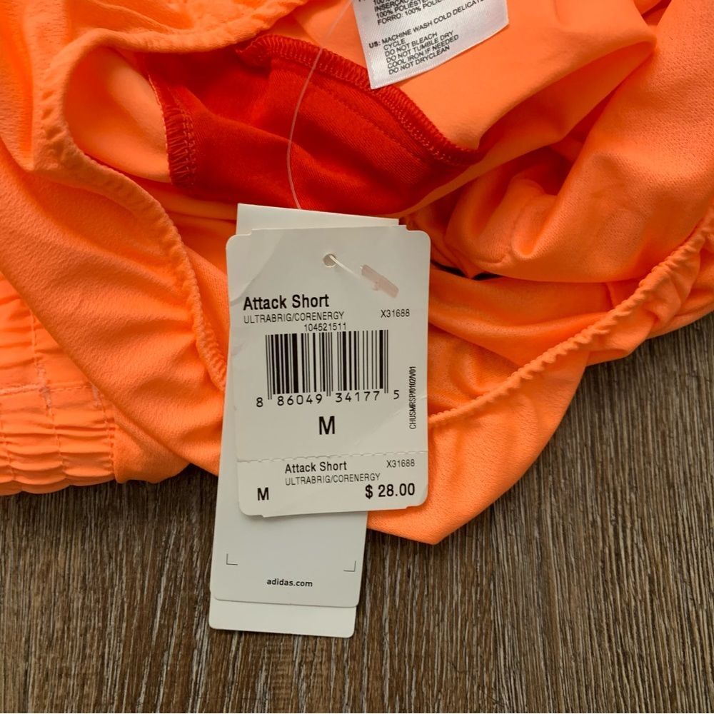 Adidas Attack Short Climalite Size Medium - Picture 6 of 8